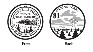 Bar Harbor Parking Tokens