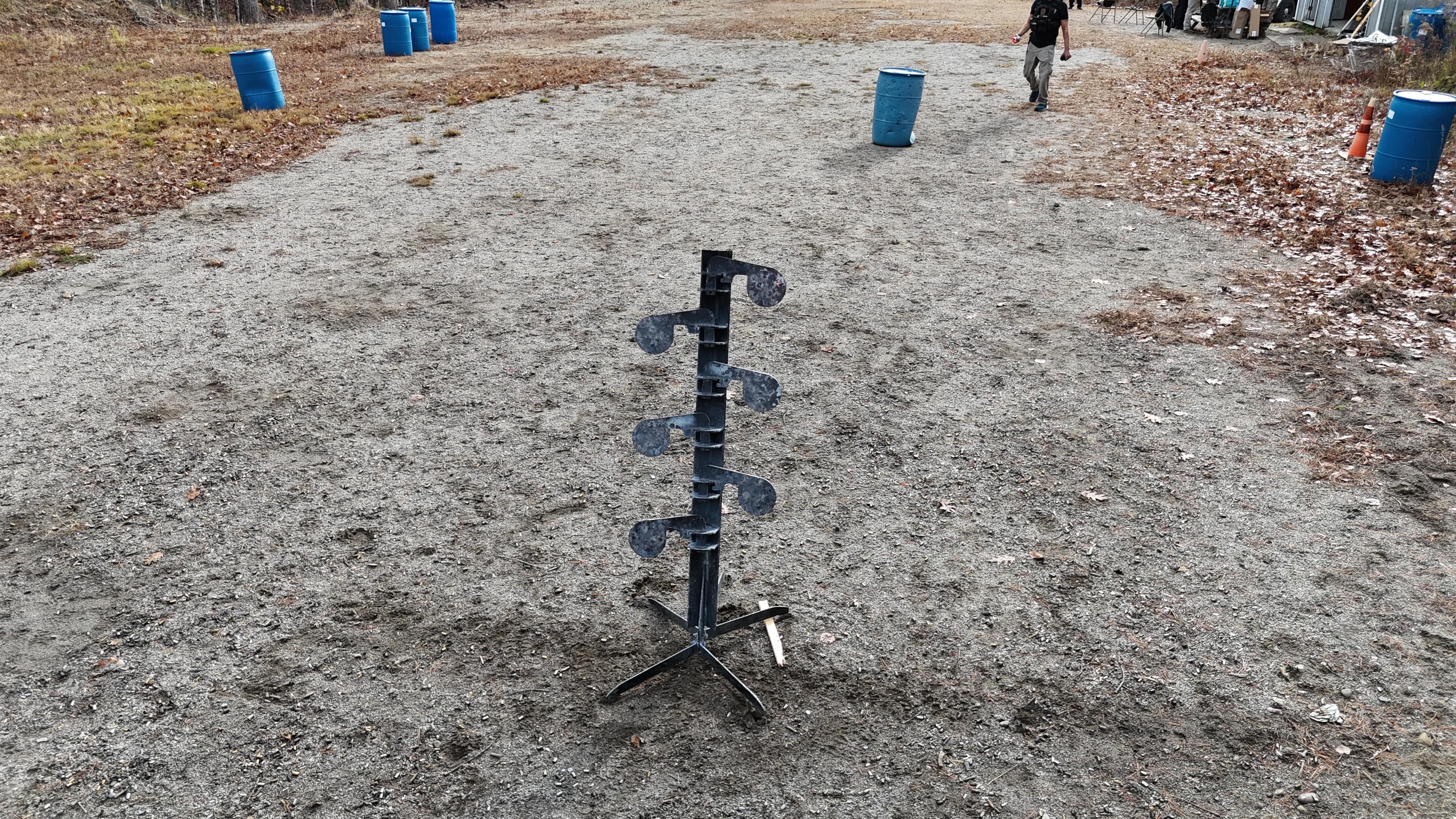 Steel target practice